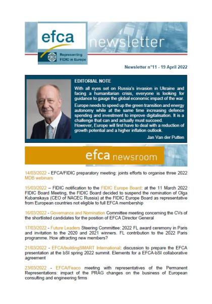 EFCA Newsletter_April 2022_cover